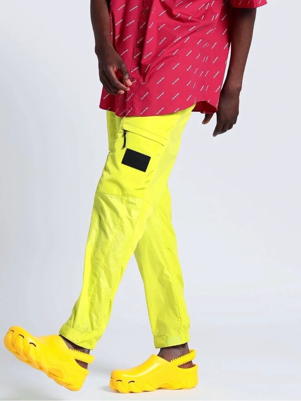 Men's Yellow Slip-On Clog — Bold Casual Loafer
